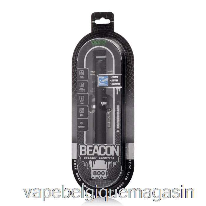 Vape Belgique Ooze Balise Extrait Vaporisateur Panthère Noir